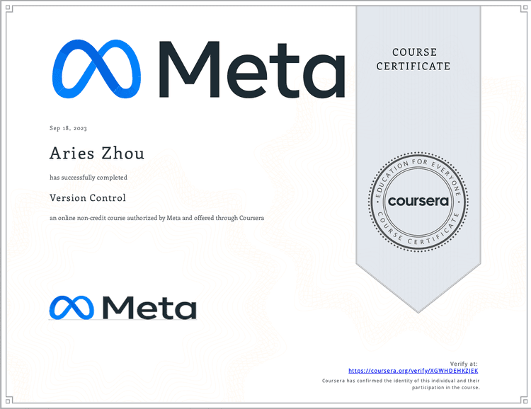 Version Control Version Control